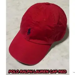 SALE POLO RALPH LAUREN CAP RED
