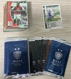 WCCF 引退　まとめ売り　未開封15パック レア50枚　ロケテ