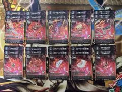 蟲神器 第6弾 赤 ノーマル レア セット 虫神器
