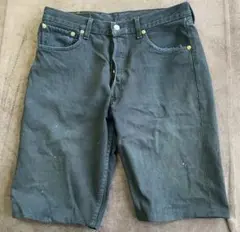 リーバイス501 ハーフパンツ　ブラック