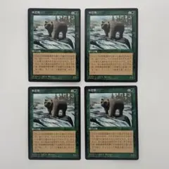 MTG 灰色熊　日本語　第4版　旧枠　4枚　まとめ