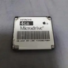 HITACHI Microdrive 4GB CF Type マイクロドライブ