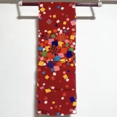 アンティーク着物　ハギレ　半衿