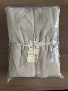 【新品未使用】無印良品　掛ふとんカバー（シングル）