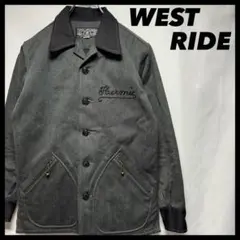 WESTRIDE CYCLE TOSS カバーオール ジャケット　サイズ40 黒 2025年最新】WESTRIDE カバーオールの人気アイテム - メルカリ