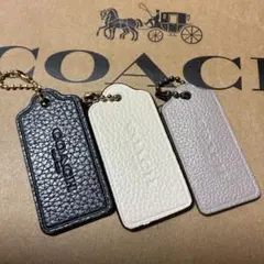 coach コーチ　キーホルダー　チャーム　キーチェーン　3点セット