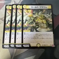 ゴールドフラウム　4枚