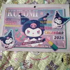 Kuromi キャラクターカレンダー 2026