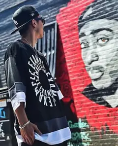 EXAMPLE メッシュ Tシャツ XL MFC STORE ニューエラ ナイキ