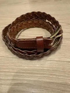 GU ベルト ボンテッド レザー
