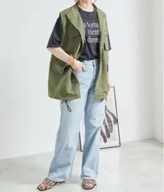 【新品・未開封品】ミリタリーベスト ジレ ♢送料無料♢
