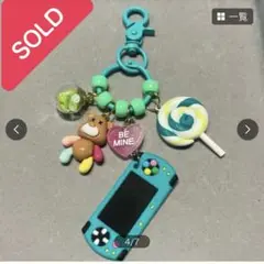 SOLD じゃらじゃらキーホルダー