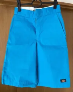 ディッキーズ Dickies ルーズフィット 水色 W30 ハーフパンツ