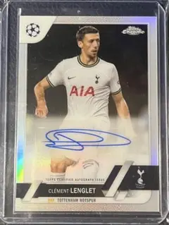 CLEMENT LENGLET TOPPS CHROME UCC auto