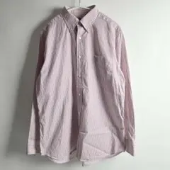 マッキントッシュロンドン コットン100％ ストライプボタンダウンシャツ 日本製