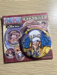 ワンピース 中国限定 キラキラ缶バッジ ロー