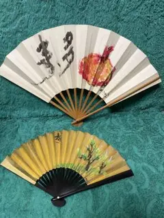 扇子2本 原精一