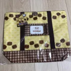 さくさくぱんだ　保温保冷多機能BIGトートバッグ　ブラウン