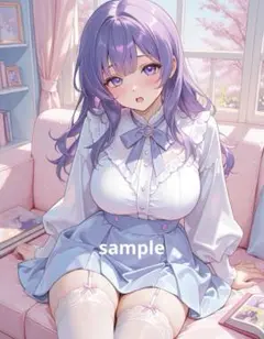 AIイラスト　美女 L版サイズ 1点物 D42
