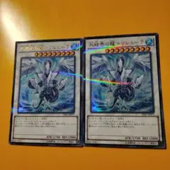 氷結界の龍 トリシューラ ウルトラレア 2枚セット20AP−JP074