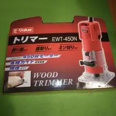 €€E-value トリマー EWT-450N レッド Amazon | イーバリュー(E-Value) トリマー 450W 木工用 面取り