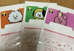 BTS BT21 CHIMMY RJ COOKY Tカード まとめ売り
