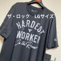 新品 アンダーアーマー ザ・ロックTシャツ「LGサイズ」