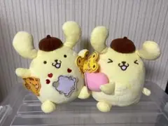 ポムポムプリン　ぬいぐるみ　2点セット