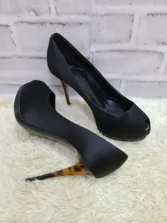 極美品 ジュゼッペザノッティ レオパード べっこう ピンヒール ヒール