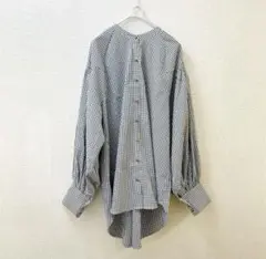 CPCM シーピーシーエム フリーサイズ シャツ ギンガムチェック 古着