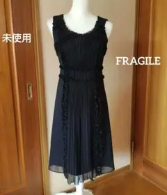 未使用☆FRAGILE♡シアープリーツワンピース