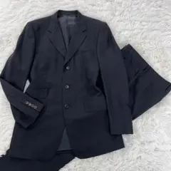 美品✨ポールスミスロンドン　マルゾット生地使用　セットアップ　ピンストライプ　L