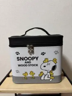 【新品】【お盆休みセール】スヌーピー ミラー付き コスメボックス