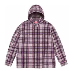Supreme Printed Hooded Flannel shirts