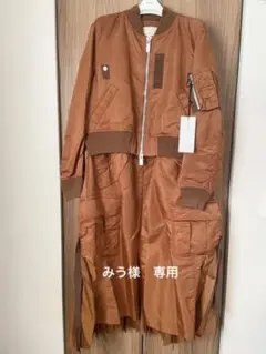 sacai 2020AW MA-1 ドレス コート