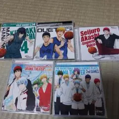 アニメ 黒子のバスケCD5枚まとめ売り