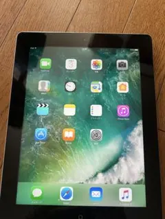 iPad 第4世代 Wi-Fiモデル 16GB ブラック