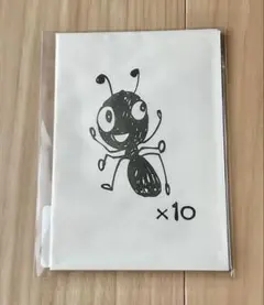 ありがとう　おもしろポチ袋5枚入り　アリが10（とう）
