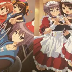 涼宮ハルヒの憂鬱　アニメ雑誌切り抜き
