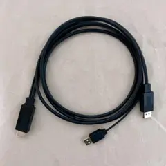 HDMI to DisplayPort 変換ケーブル 2m