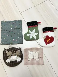 未使用　ハンドメイド　5品