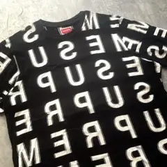 Supreme シュプリーム　スペルアウト 総柄 Tシャツ　完売 XLサイズ