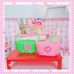 ♥昭和レトロカゴバック【ミニチュア⠀】♥
