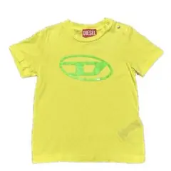 【美品】DIESEL イエロー Tシャツ 24-36M(97㎝)