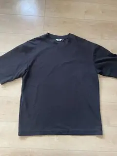 UNIQLO エアリズムオーバーコットンサイズTシャツ5部袖