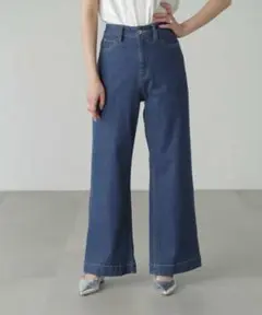 frees mart ベーシックワイドデニムパンツ　Ｓ