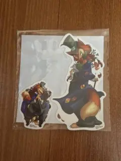 ディズニーヴィランズ　フェロー　正直ジョンステッカー