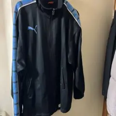 Puma ジャージ 黒/青