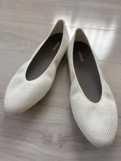 【美品】Allbirds ツリーブリーザー・ニットバレエシューズ 緑 24サイズ allbirds オールバーズ レディース バレーシューズ フラット