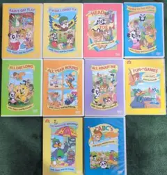 Zippy and Friends アクティビティセット6箱　DVD合計19枚 DWE zippy and his friends アクティビティブックセット 6冊